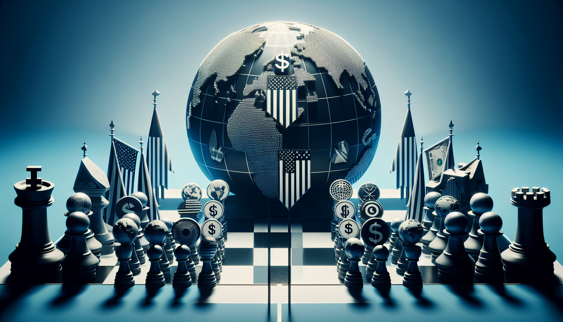 글로벌 경제 전쟁: 미국과 새로운 동맹의 힘 겨루기