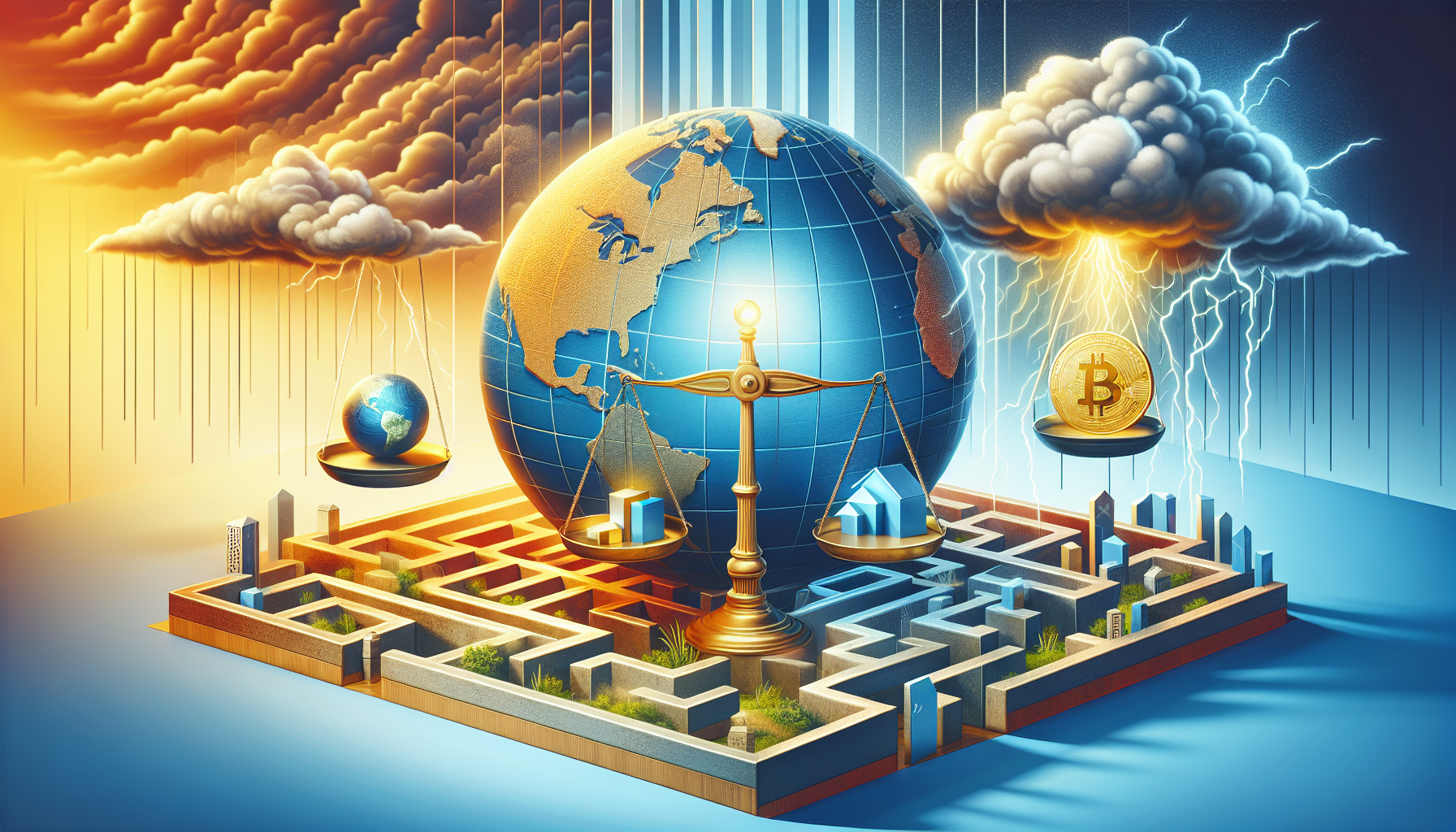 글로벌 경제의 불확실성 속 위기와 기회 탐색