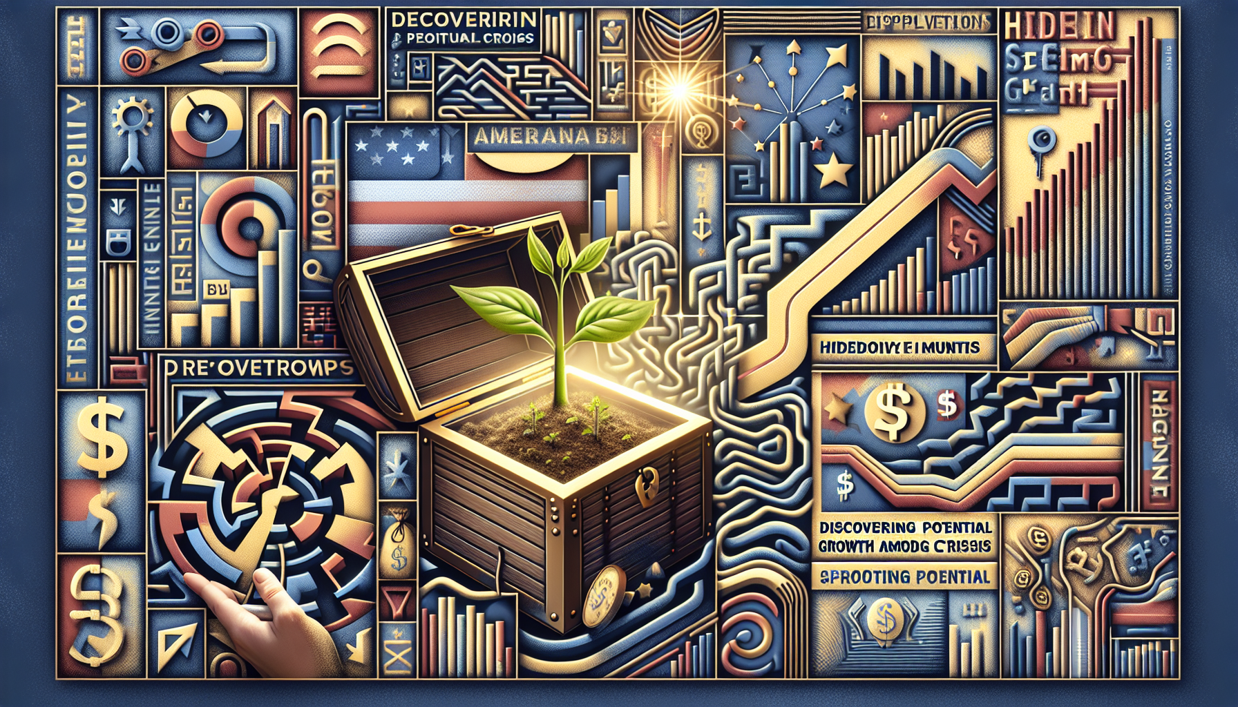 미국 경제의 도전과 숨겨진 기회: 위기 속 성장 가능성 탐색