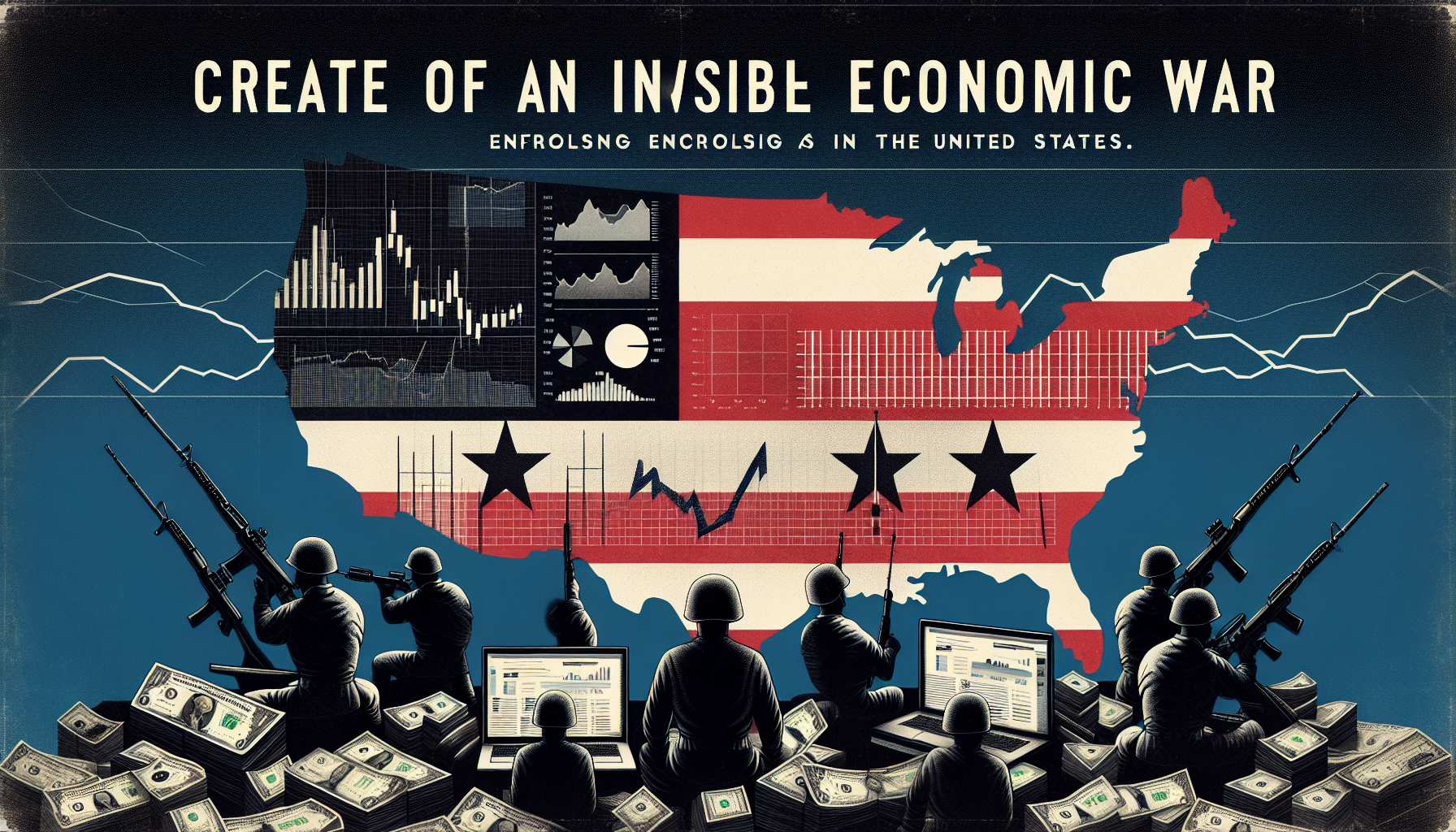 미국을 둘러싼 보이지 않는 경제 전쟁의 실체와 전망