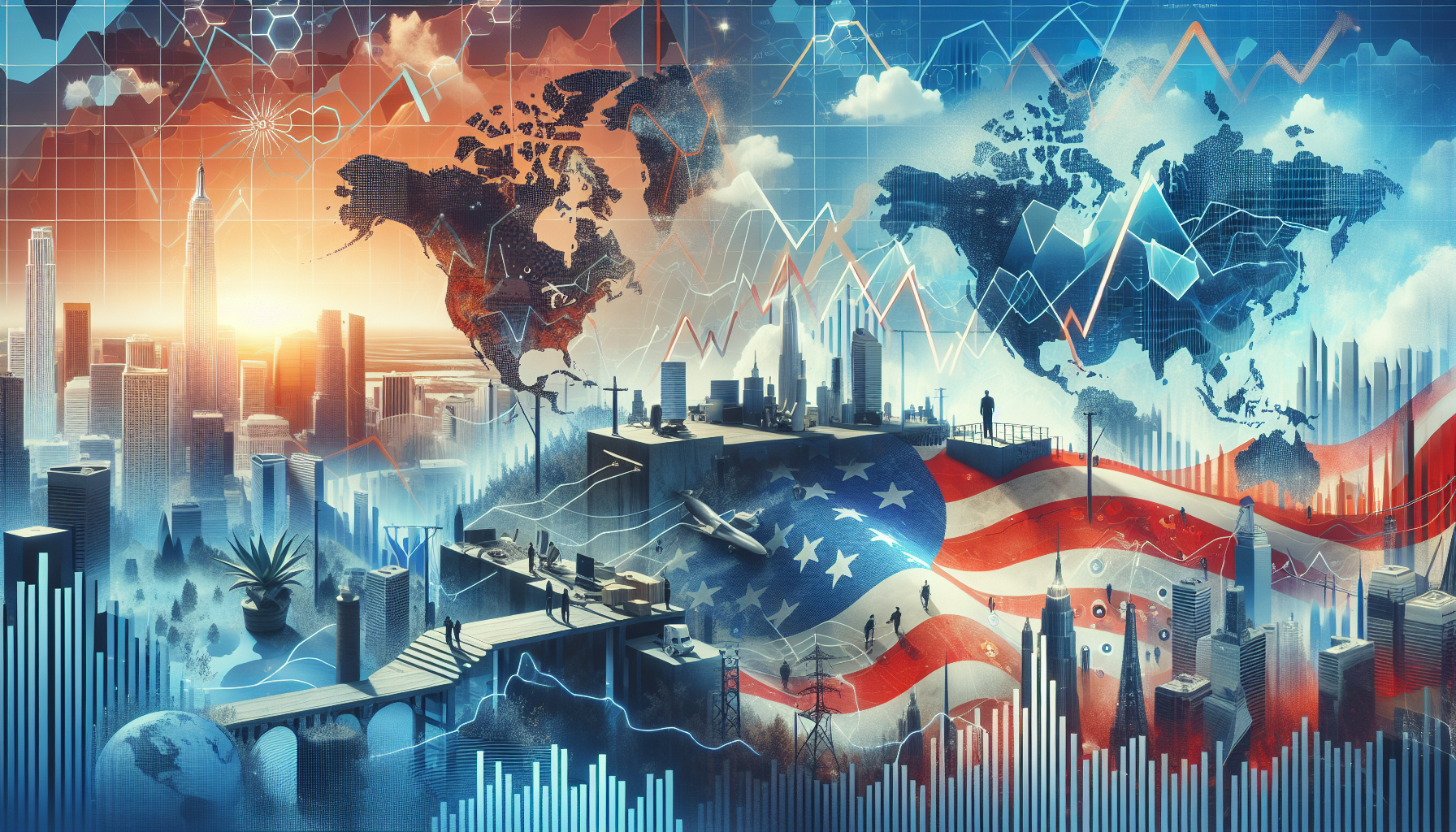 세계 경제 격변 속 미국의 도전과 기회